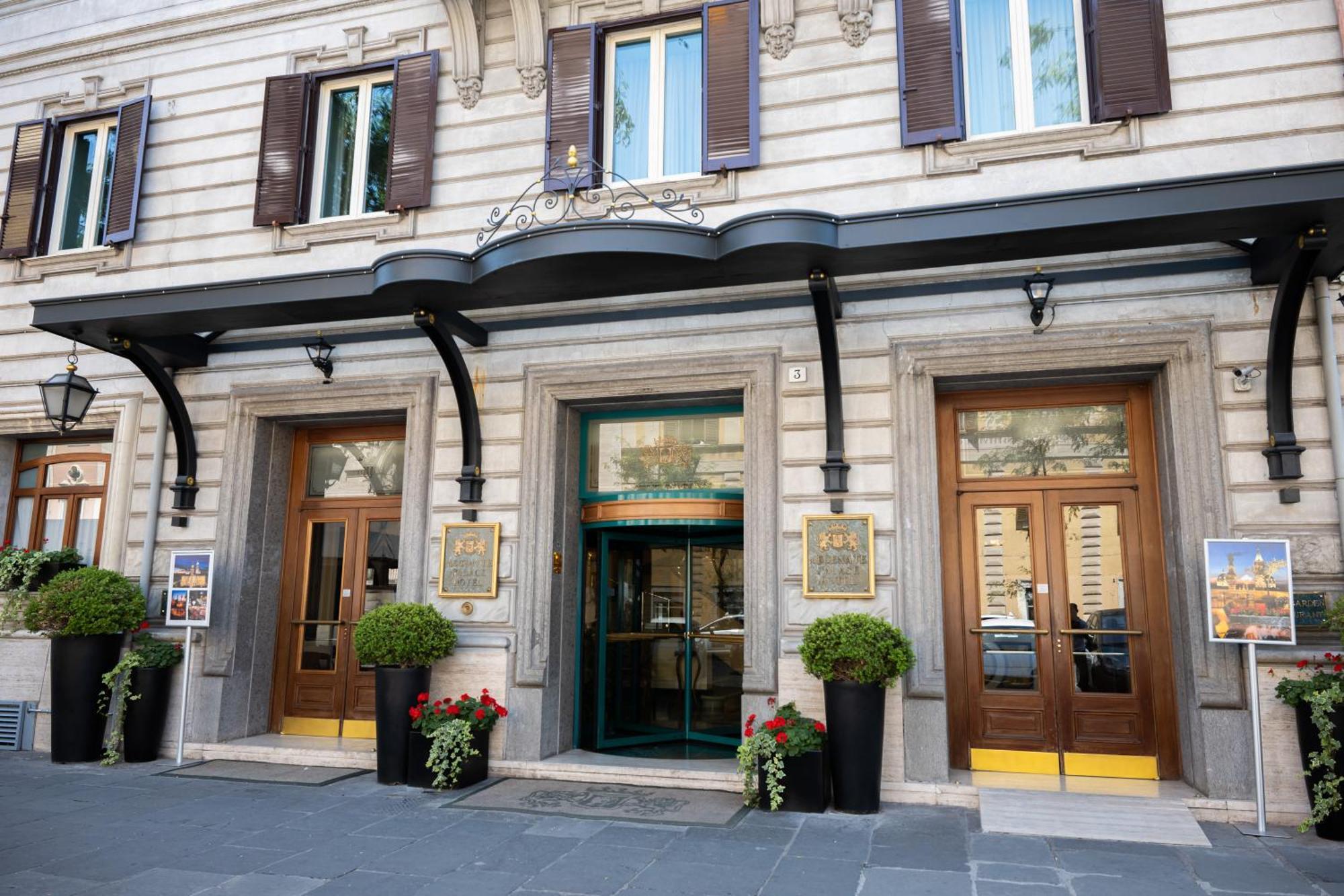 Hotel Mecenate Palace Rome Exterior photo